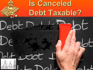 Is Canceled Debt Taxable?