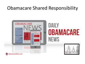 Obamacare Shared Responsibility