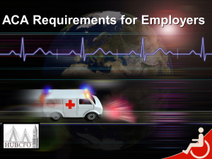 ACA Requirements for Employers