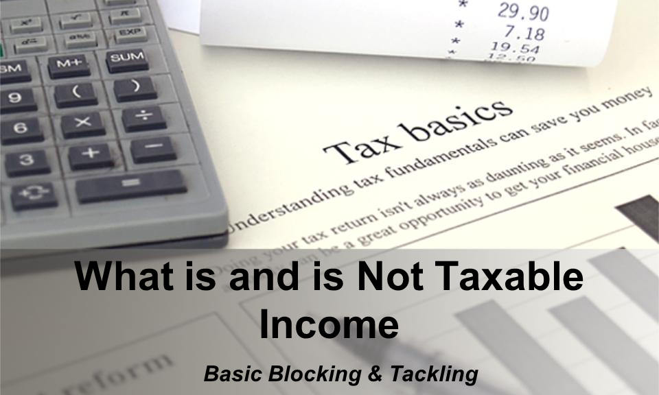 What Income is Taxable?
